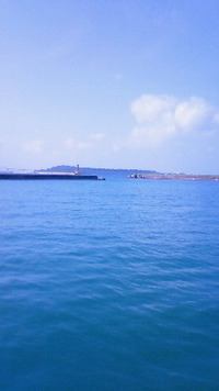 沖縄恩納村今日の海 2009/09/09 09:48:09