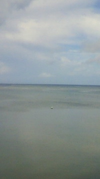 沖縄恩納村今日の海 2009/09/13 10:13:28
