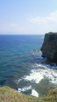 沖縄恩納村今日の海 2009/09/18 10:48:19