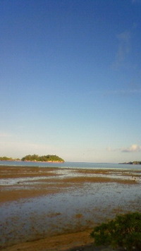 沖縄恩納村今日の海 2009/09/28 07:49:21