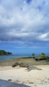 沖縄恩納村今日の海 2009/10/02 11:12:14