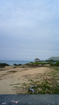 沖縄恩納村今日の海 2009/10/10 08:20:35