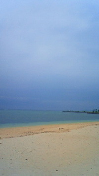 沖縄恩納村今日の海 2009/10/11 07:47:21
