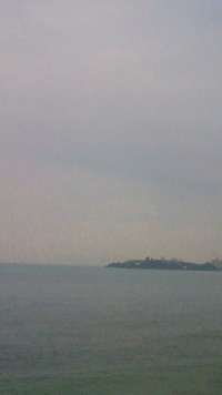 沖縄恩納村今日の海 2009/10/16 07:10:03