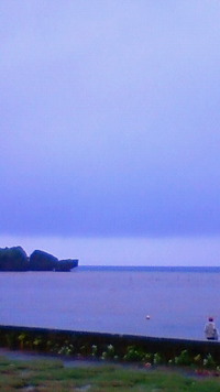 沖縄恩納村今日の海 2009/10/17 07:11:08