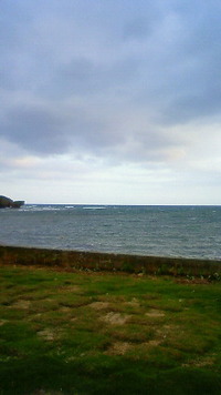 沖縄恩納村今日の海 2009/10/21 07:07:58