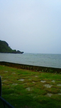 沖縄恩納村今日の海 2009/10/24 12:15:57