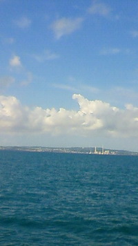 沖縄恩納村今日の海 2009/11/08 10:42:25