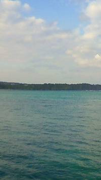沖縄恩納村今日の海 2009/11/28 08:52:02