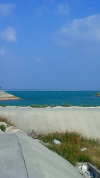 沖縄恩納村今日の海 2009/11/29 09:45:27