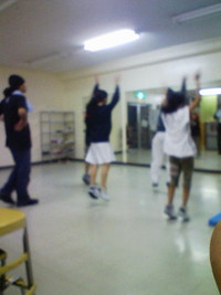 ダンスレッスン( 笑) 2009/12/15 20:42:30