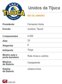リオのカーニバル　２日目　（６）　Unidos da Tijuca