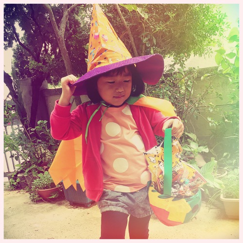 我が家のハピハピハロウィーン。