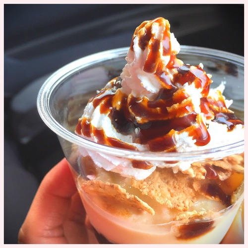 玄米フレークシェイクカフェゼリーうんまー。