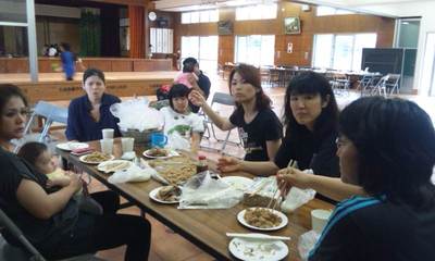 栄養会② バーベキュー