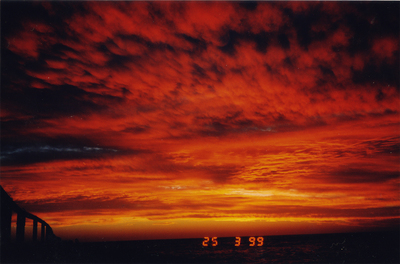 夕焼け