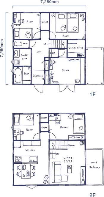 ここでしか見られない ゼロキューブのステップフロア イエラボ 木造新築住宅 完成見学会